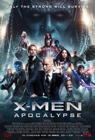 "X-Men Apocalypse" HD "Vudu or Movies Anywhere" Digital Code