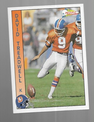 1992 PACIFIC DAVID TREADWELL #81