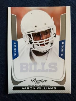 2011 Panini Prestige Rookie Aaron Williams