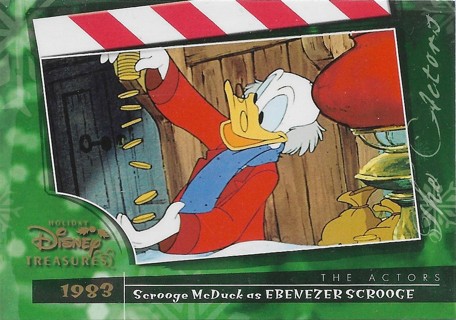 2004 Disney Holiday Treasures #HT21 Scrooge McDuck/ Ebenezer Scrooge