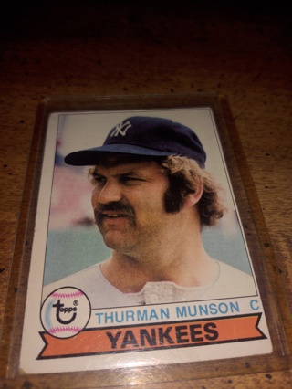 1979 Topps Thurman Munson, Yankees catcher