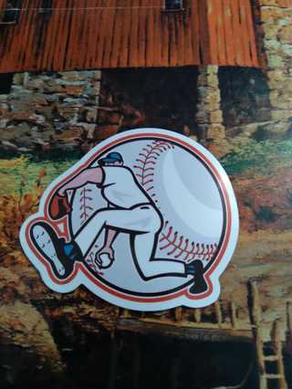 Baseball Sticker