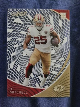 2021 Panini Chronicles Clear Vision Rookies Eli Mitchell