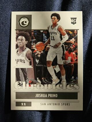 2021-22 Panini Chronicles Rookie Joshua Primo