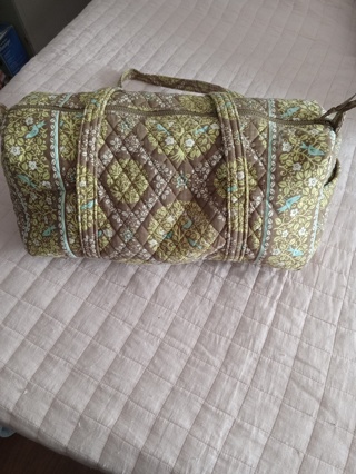 Vera Bradley Stuffed Weekender Bag New Without Tags