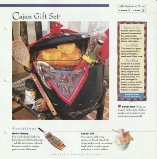 Making Gift Baskets and Mixes Leaflet: Cajun Gift Set