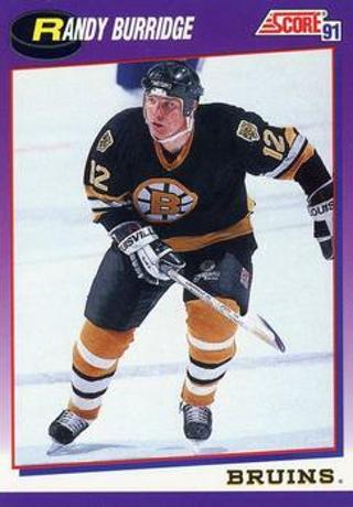 Tradingcard - 1991-92 Score American #102 - Randy Burridge - Boston Bruins