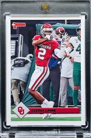 CeeDee Lamb - 2023 Panini Chronicles Draft Picks Donruss Retro #20 - Oklahoma Sooners [AA186]