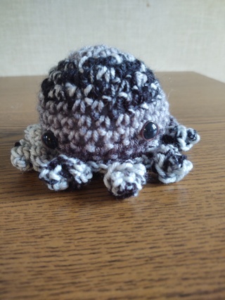 Hand Crocheted Amigurumi Octopus 