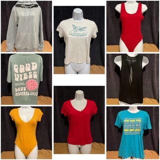 8 Ladies Various Tops