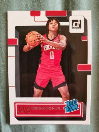 2022-23 Donruss Rated Rookie TyTy Washington Jr.