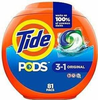 ✔ TIDE PODS HE - 81 COUNT TUB ✔