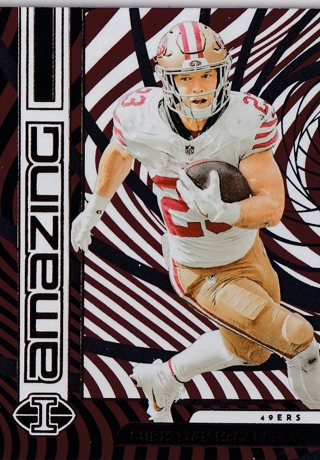 2023 Christian McCaffrey Illusion Amazing Foil 49ers