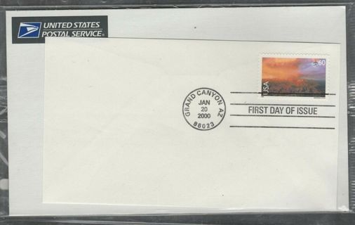 USA  Grand Canyon -Airmail - SN C135 FDC..first day of issue