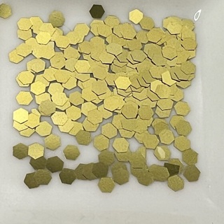 Gold Metallic Jumbo Craft Glitter Confetti 