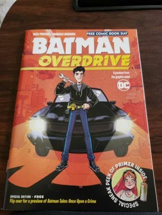 2020 Free Comic Book Day Batman: Overdrive / Once Upon A Crime Flipbook