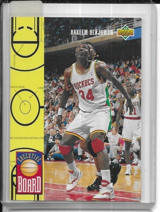 Hakeem Olajuwon 1993-94 Upper Deck Executive Board #425