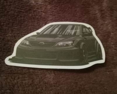 Sports race Car sticker