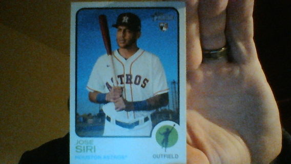 2022 Jose Siri Rookie Card