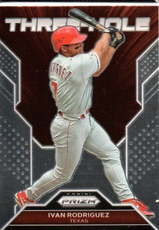 2023 Panini Prizm Ivan Rodriguez Three Hole 