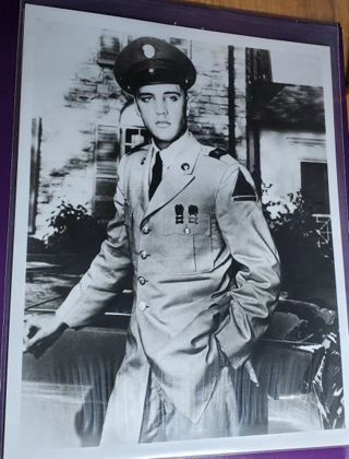 8 x 10" Glossy Photo of Elvis