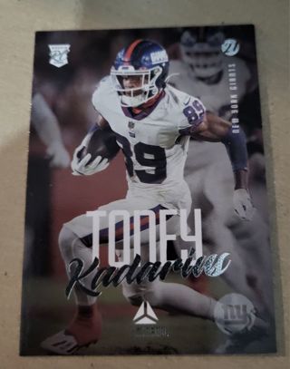 2021 Chronicles Kadarius Toney Luminance rookie card Giants/Chiefs