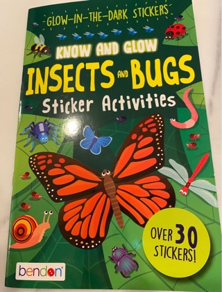 Insects and bugs Sticker Activity Book