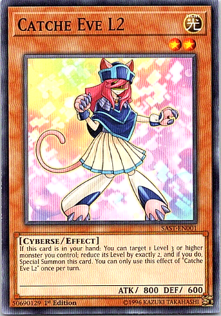 Yugioh: Catche Eve L2 SAST-EN001  1st Edition