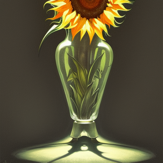 Listia Digital Collectible: Sunflower Love Vase