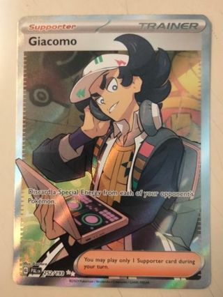 Giacomo 252/193 double rare holo nm pokemon