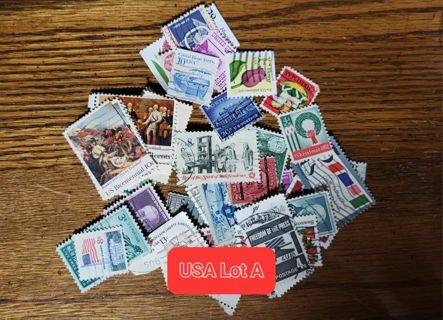 USA STAMP LOT A