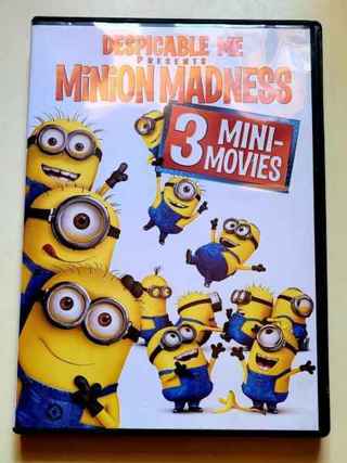 MINION MADNESS DVD=NO SCRATCHES