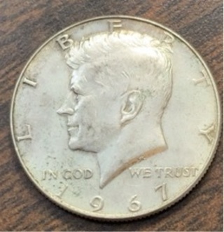 40% Silver Kennedy half