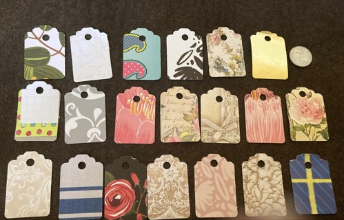 Paper Gift Tags (Mixed Patterns)