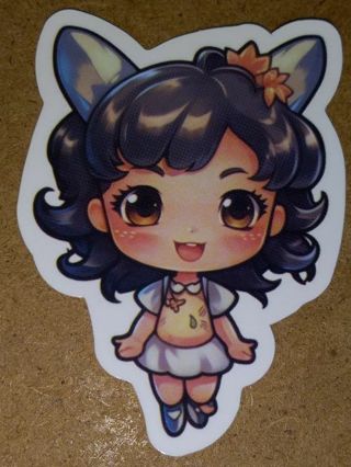 Kawaii Cute nice 1⃣ vinyl sticker no refunds regular mail only Very nice quality!