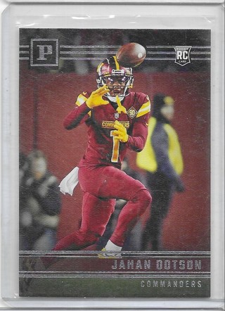 Jahan Dotson 2022 Chronicles Panini #PA9 Rookie Card