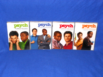 PSYCH - THE COMPLETE FIRST FOUR SEASONS