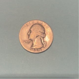 1944 Silver Quarter 