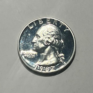    1962 PROOF Silver Quarter 