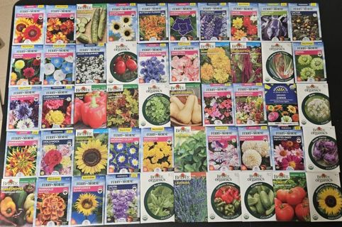 50 packs of seeds! Must See!