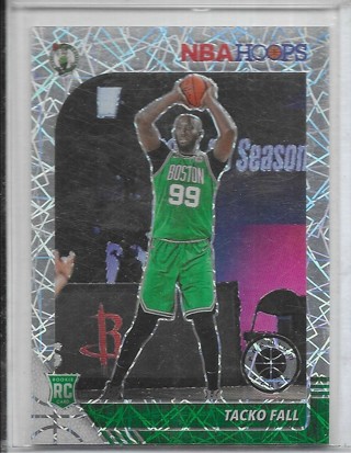 Tacko Fall 2019-20 Hoops Premium Stock Prizms Silver Laser #240