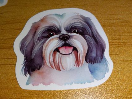 Dog Cute 1⃣ new vinyl sticker no refunds regular mail only Very nice these are all nice