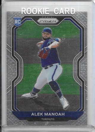 Alek Manoah 2021 Prizm #94 Rookie Card