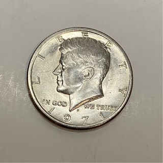 1971 D Half Dollar 50c Coin!