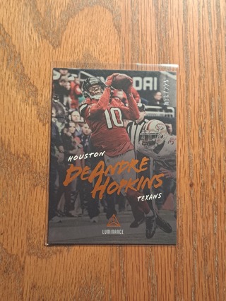 *Texans* RARE DeAndre Hopkins Luminance Bronze Parallel 