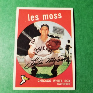 1959 - TOPPS BASEBALL CARD NO. 453 - LES MOSS - WHITE SOX