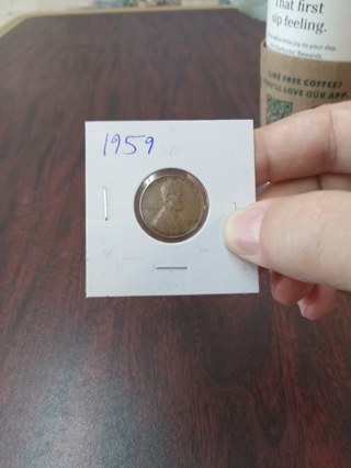 1959 Lincoln Wheat Cent (65 years old !!!)