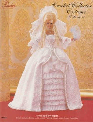 Crochet a Wedding Dress for Barbie or Doll #12