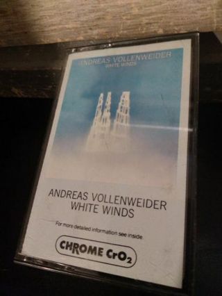 Vintage Andreas Vollenweider White Winds CBS 1984 Cassette Tape CrO2