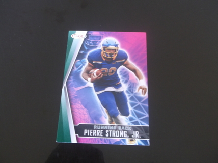 2022 SAGE Hit   Pierre Strong Jr.  green  parallel Card   #  115   South Dakota State